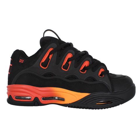 OSIRIS | MEN'S D3 2001 BLACK/ORANGE/BLACK