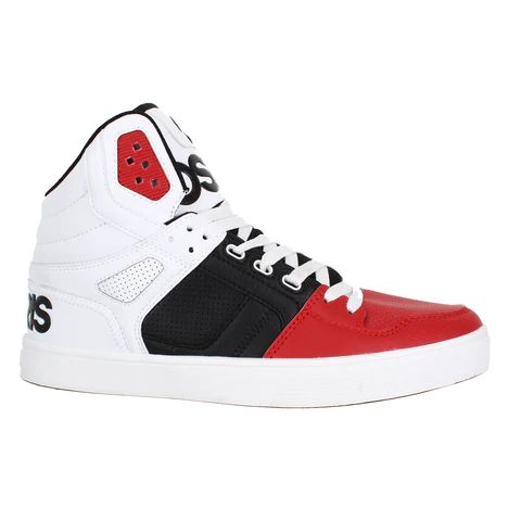 OSIRIS | MEN'S CLONE WHITE/BLACK/RED