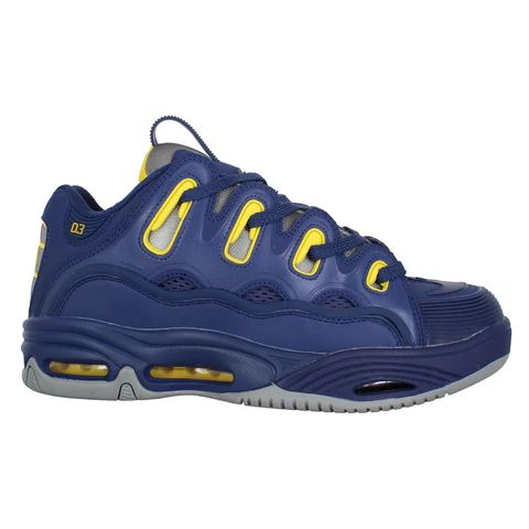 OSIRIS | MEN'S D3 2001 CADET BLUE/YELLOW